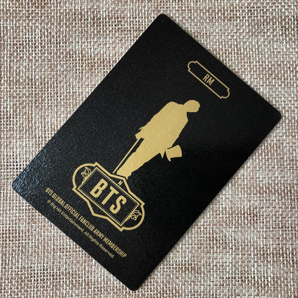 BTS RM [GLOBAL OFFICIAL FANCLUB 7th ARMY MEMBERSHIP KIT] Photocard / New / Gift