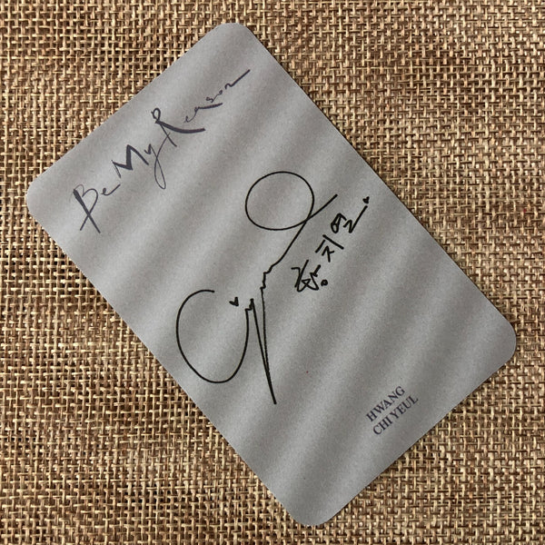 HWANG CHI YEUL [ Be My Reason ] Official Photocard / New / Gift