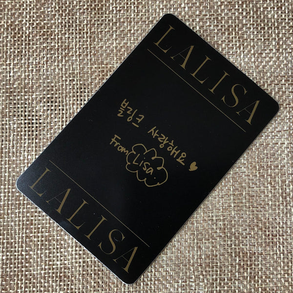 BLACKPINK LISA #5 [LALISA YGSelect MD POB] Official Photocard / New, Rare / Gift