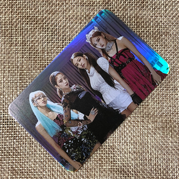 BLACKPINK GROUP #1 [ YG Christmas MD ] Official Hologram Photocard / New / Gift