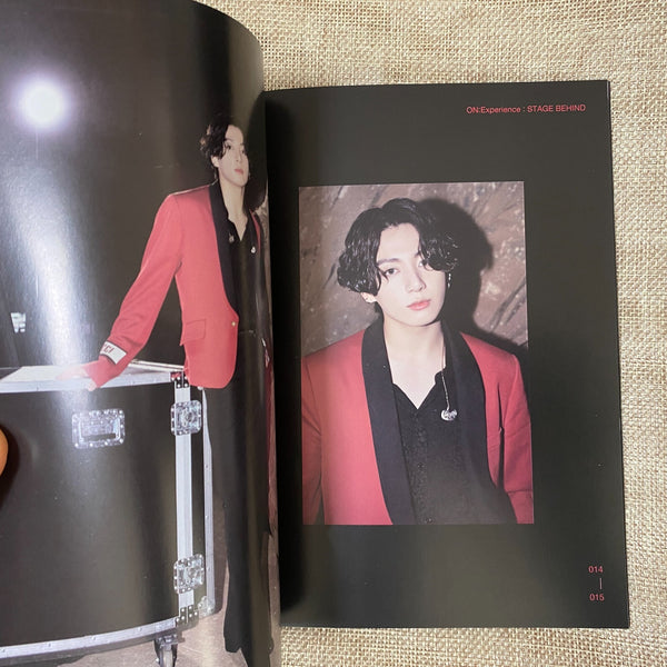 BTS [Map of the Soul ON:E] Blu-Ray + Photobook + Photo Stand + Postcard Set /+G
