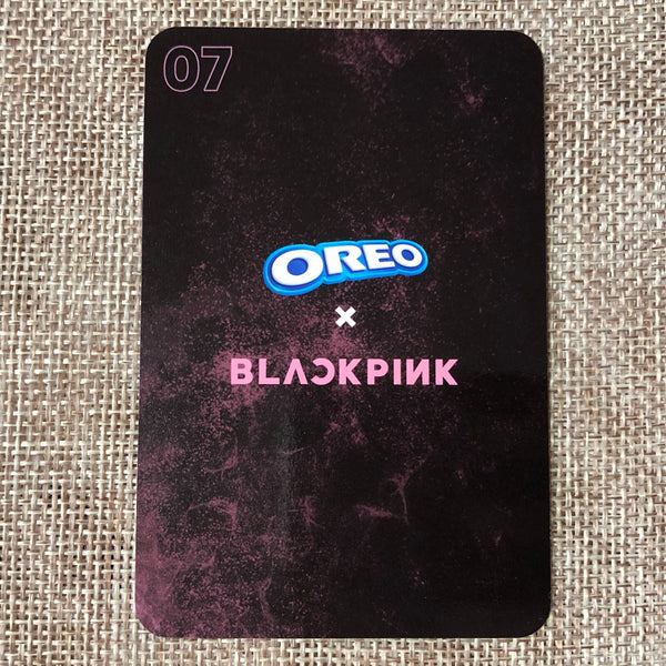 BLACKPINK JENNIE #2 [ OREO X BLACKPINK ] Official Limited Photocard / New / Gift