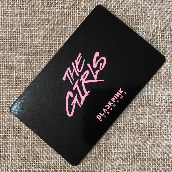 BLACKPINK ROSE [THE GAME The Girls] Official Photocard, Stella Ver. / New / Gift