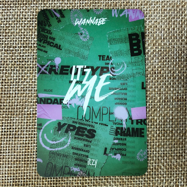 ITZY RYUJIN LIA [ IT'z ME ] Official Photocard, 2nd Mini Album / New / Gift