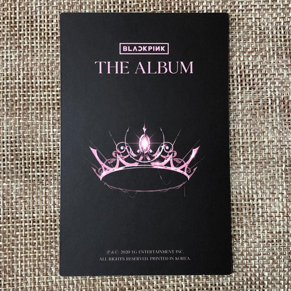 BLACKPINK JISOO #4 [ Lovesick Girls THE ALBUM ] Official Photocard / New / Gift
