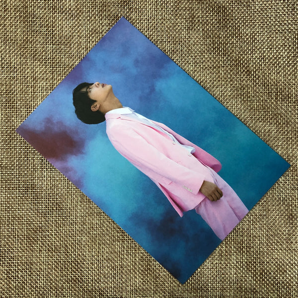 BTS JIN [ VT Cosmetics ] Sign Message Official Postcard / New / Gift