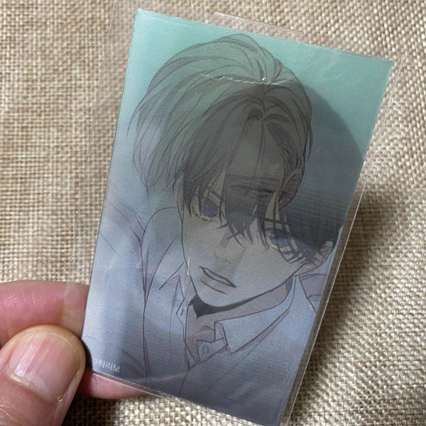 At the End of the Road / Korean Webtoon BL Official Lenticular Photocard / Gift