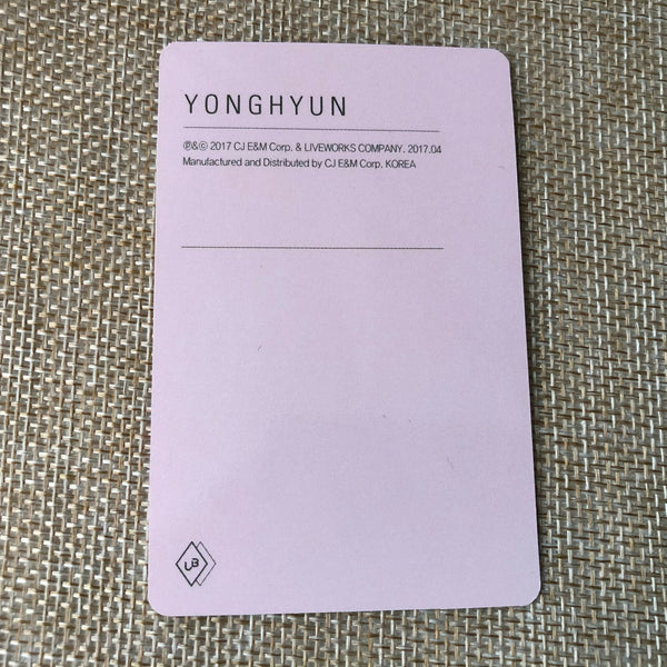 UNIT BLACK YONGHYUN [Steal Your Heart] Official Photocard, BOYS 24 / New / Gift