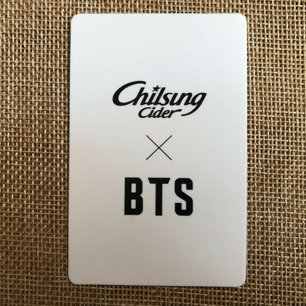 BTS SUGA [ Chilsung Cider ] Official Photocard / New, Rare / Gift