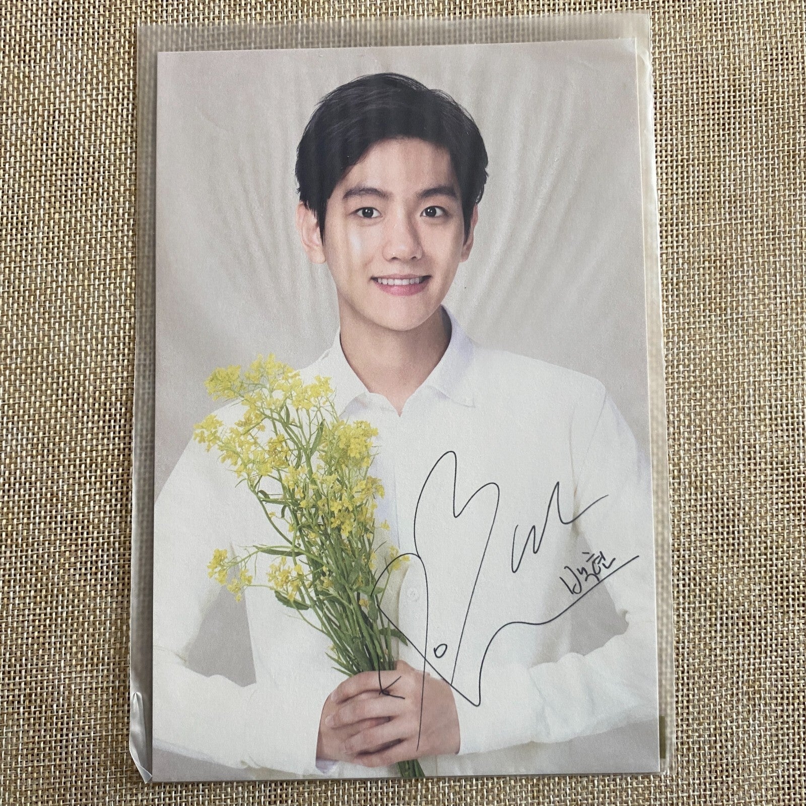 EXO BAEKHYUN [Nature Republic] Official Limited Postcard Photocard / New, Rare