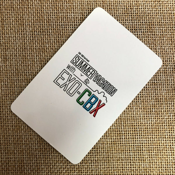 EXO XIUMIN [ CBX Summer Vacation Fanmeet ] Official Photocard / New / Gift