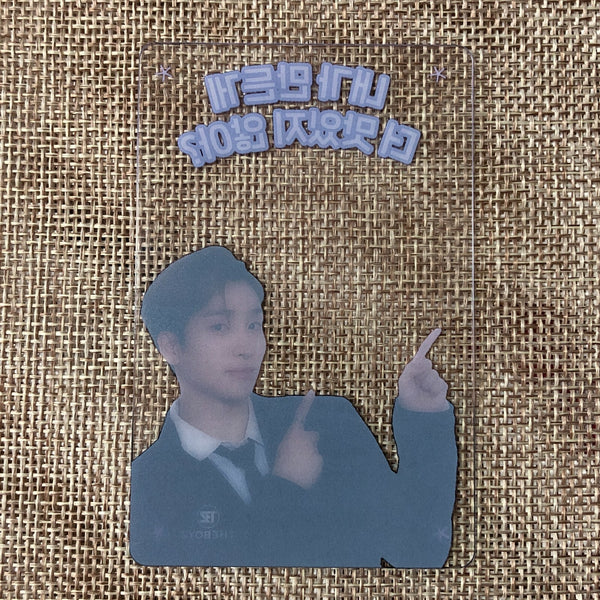 THE BOYZ SANGYEON [3rd Fanclub The B Kit] Official Food Photoprop Photocard /+G
