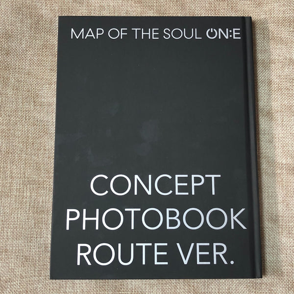 BTS GROUP [MAP OF THE SOUL MOS ON:E Concept Book] ROUTE Photobook Only / Gift