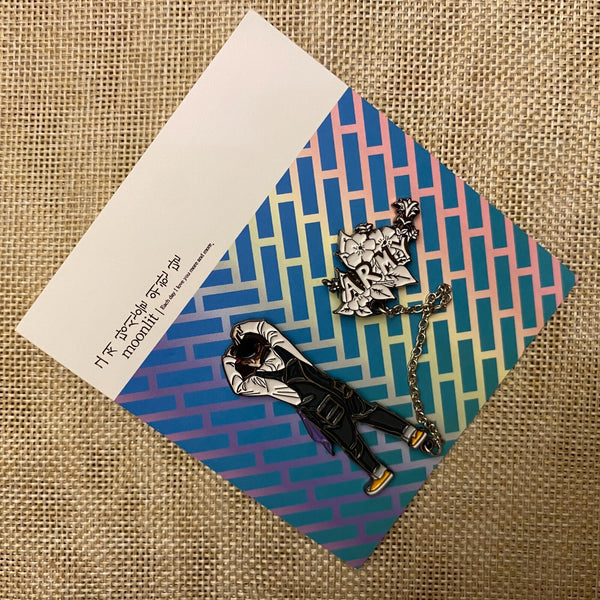 BTS ARMY [ MOONLIT LOVE Exhibition ] Pin Badge / New, Rare / Gift