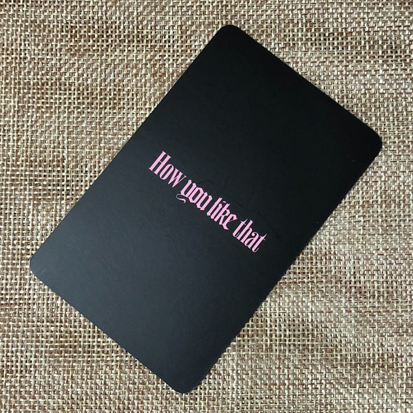 Blackpink GROUP [ How You Like That Ktown4U ] Official Photocard / New / Gift