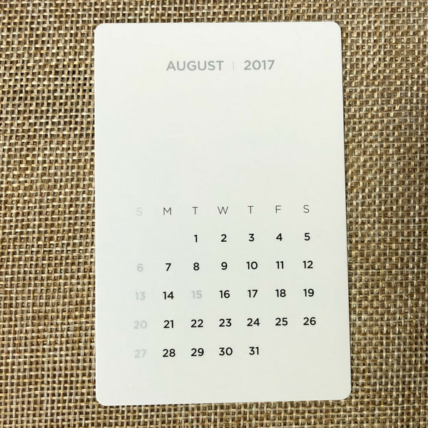 EXO SEHUN [2017 Season's Greetings] Mini Calendar Official Photocard / Gift