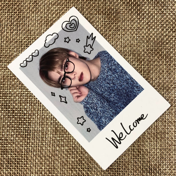 NCT KUN [ HOME TO THE NCT UNIVERSE ] Official Polaroid Photocard / New / Gift
