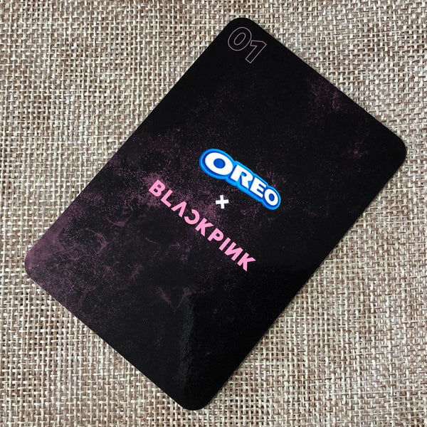 BLACKPINK JISOO [ OREO X BLACKPINK ] Official Limited Photocard / New / Gift