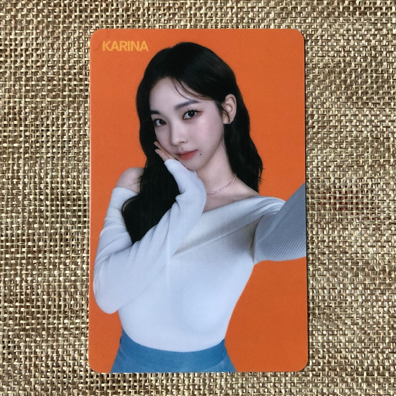 AESPA KARINA [ Lotte Chilsung TAMS Zero ] Official Photocard / New / Gift