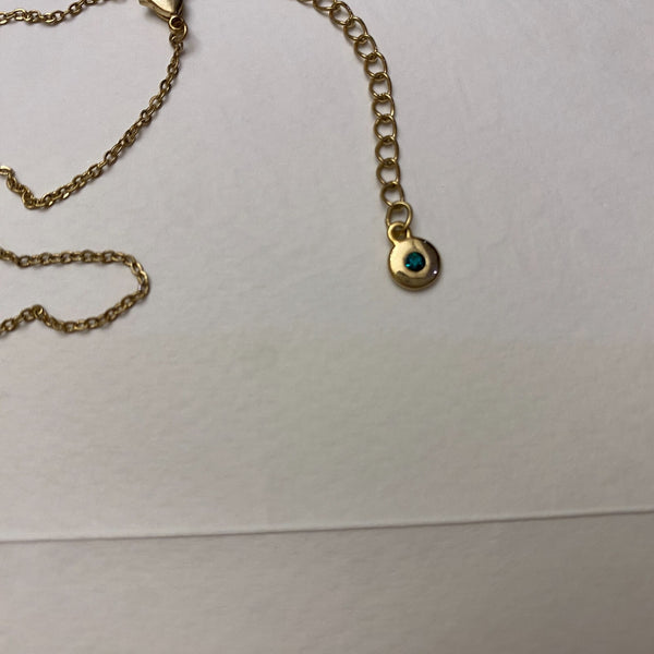 EXO BAEKHYUN [ SM Town & Store Birthday Necklace ] Artist Gold / New Rare /+Gift