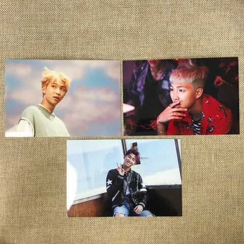 BTS RM #7 [ Oh, always Exhibition ] Official Live Photo Set of 3 / New / Gift