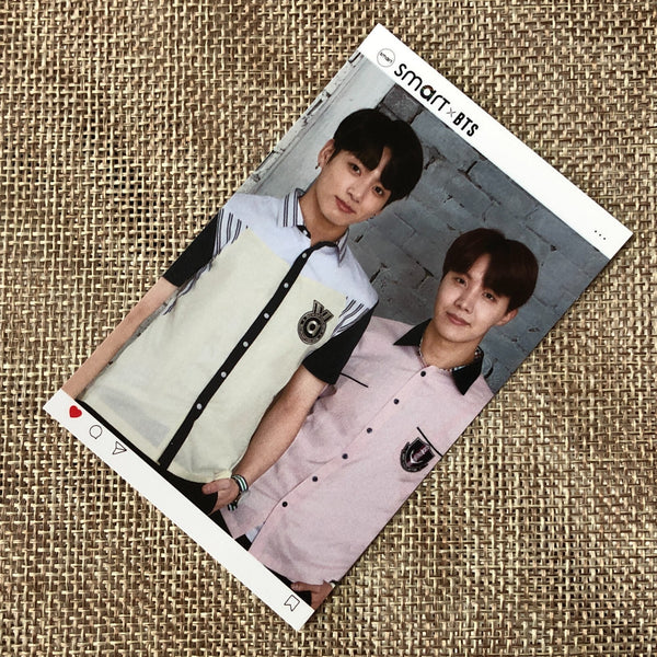 BTS JUNGKOOK J-HOPE [BTS X Smart Uniform] Official Photocard / New, Rare / Gift