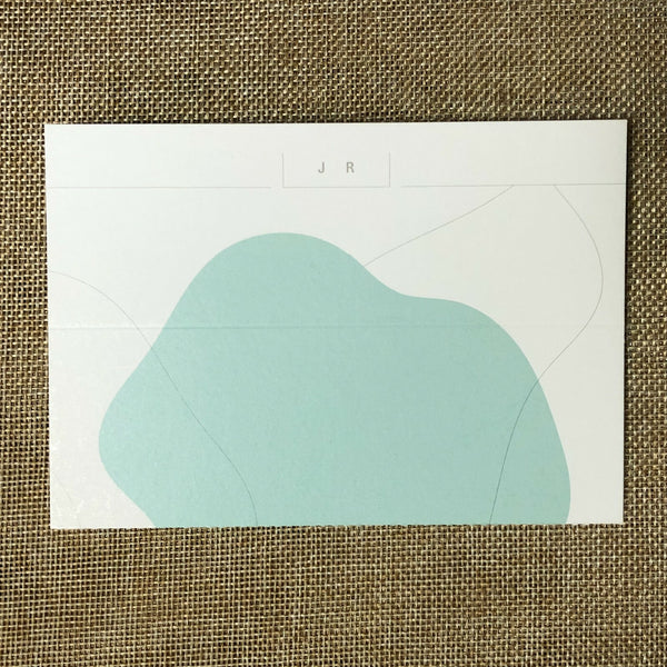 Nu'est JR #2 [ THE TABLE ] Official Folding Photo Card, 7th Mini / New / Gift