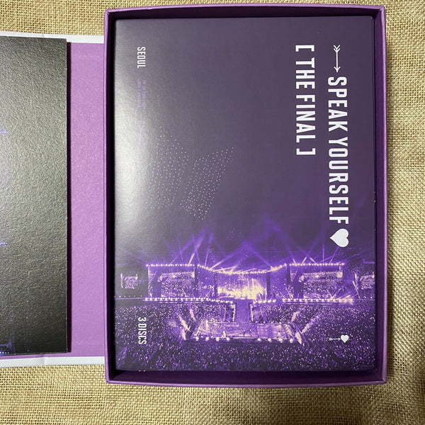 BTS [Love Speak Yourself Seoul The Final] Official DVD+Photobook+Poster / Gift