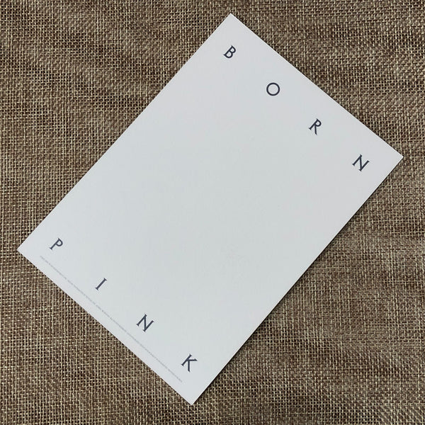 BLACKPINK LISA [ Born Pink ] Official Postcard, Box Set Ver / New / Gift