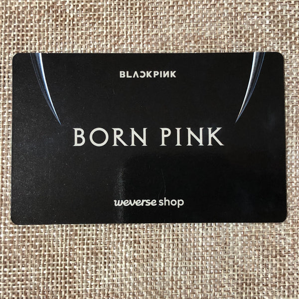 BLACKPINK ROSE #2 [Born Pink WEVERSE POB] Official Hologram Photocard / Gift