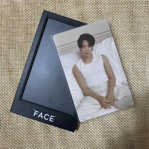 BTS JIMIN [FACE] Official Photocard + Frame, POB Weverse Shop Random / Gift