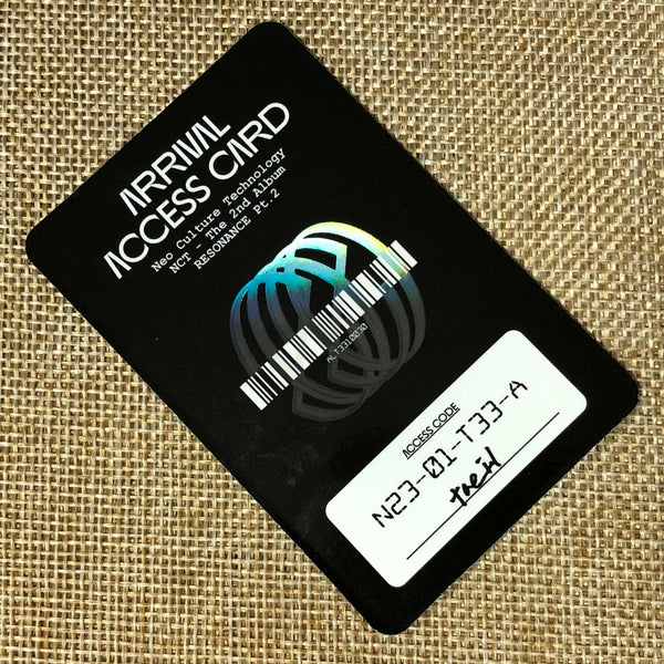 NCT 2020 TAEIL [RESONANCE Pt.2] Official Photocard, Arrival Access Card / Gift