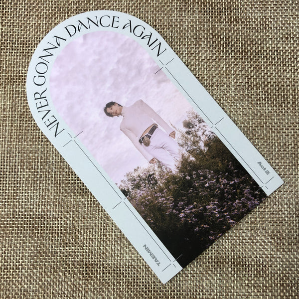SHINEE TAEMIN [Act 2 Never Gonna Dance Again] Official Ticket Photocard / Gift