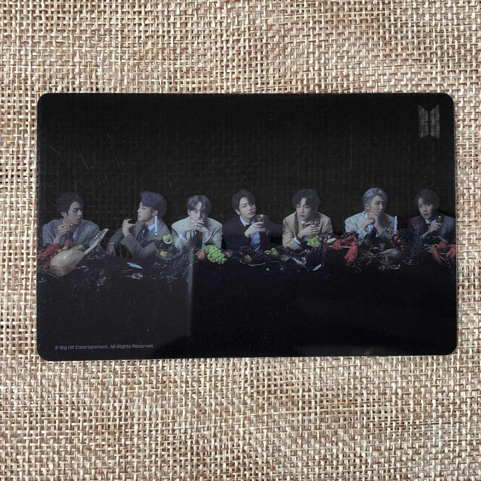 BTS GROUP #1 [Kigsaw Puzzle Map Of The Soul 7] Official Clear Photocard / Gift