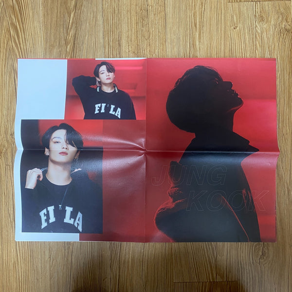 BTS [ BTS x FILA ] Official Bromide Poster Set, Limited / New, Rare / Gift