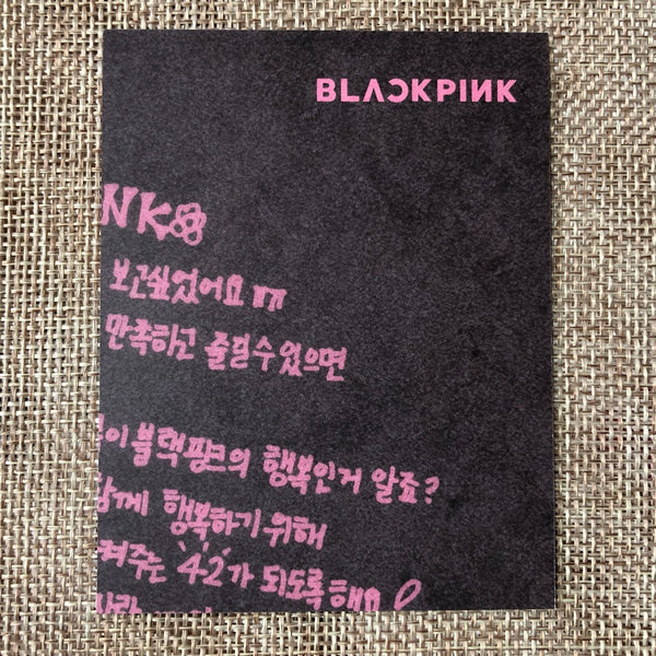 BLACKPINK JENNIE #4 [Kill This Love] Official Puzzle Piece Photocard / Gift