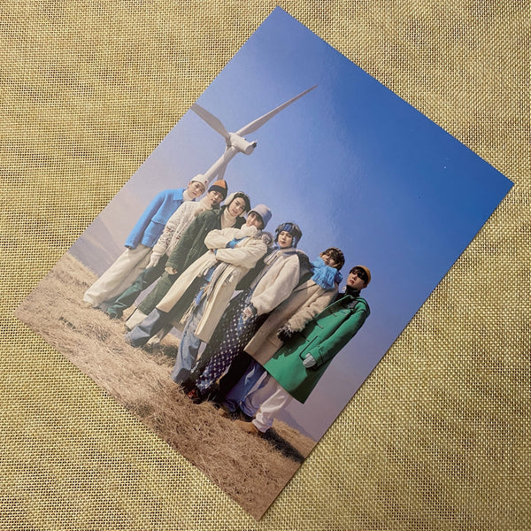 BTS GROUP [2021 Winter Package] Official Mini Poster Set (2ea) / New, Rare /+G