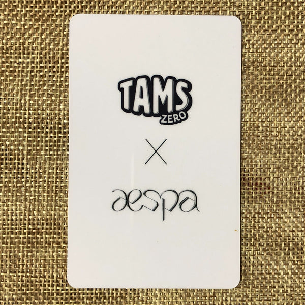 AESPA NINGNING [ Lotte Chilsung TAMS Zero ] Official Photocard / New / Gift
