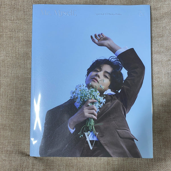 BTS V Taehyung [ Me, Myself 8 Photo-Folio ] Official Photobook / New / Gift