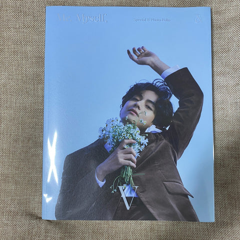 BTS V Taehyung [ Me, Myself 8 Photo-Folio ] Official Photobook / New / Gift
