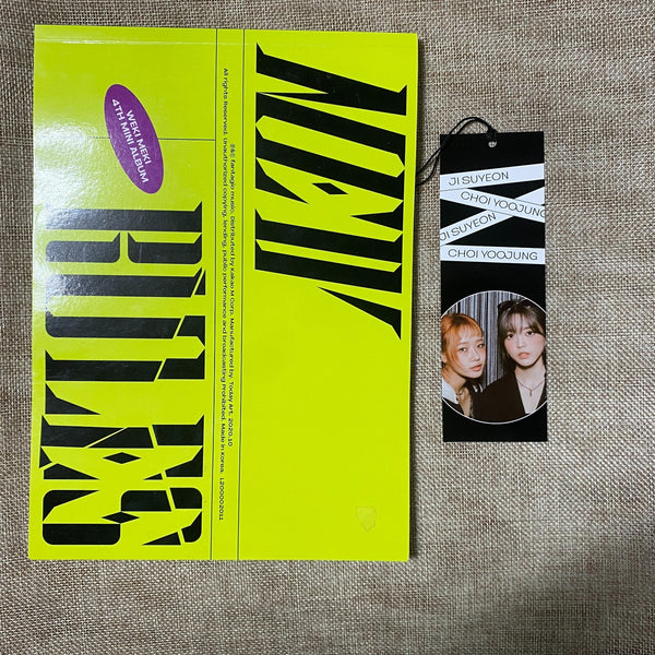 WEKI MEKI All Member SIGNED Promo Album Autographed [ New Rules ]  Mint /+GFT