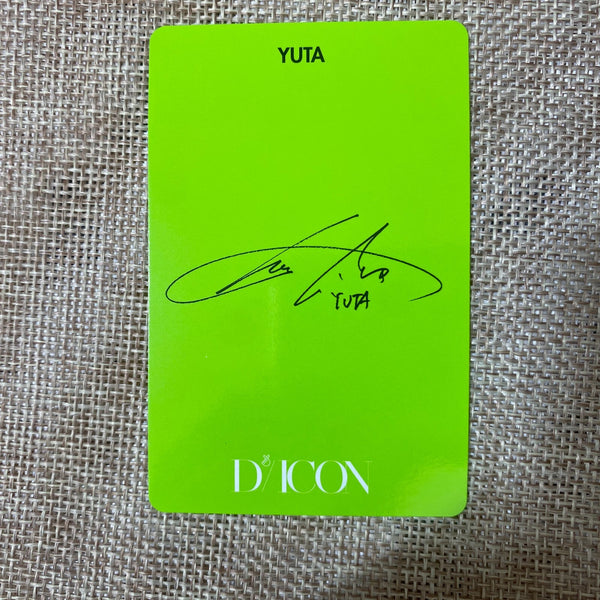 NCT Dream YUTA #7 [ 2019 Dicon Custom Book ] Official Photocard / New / Gift