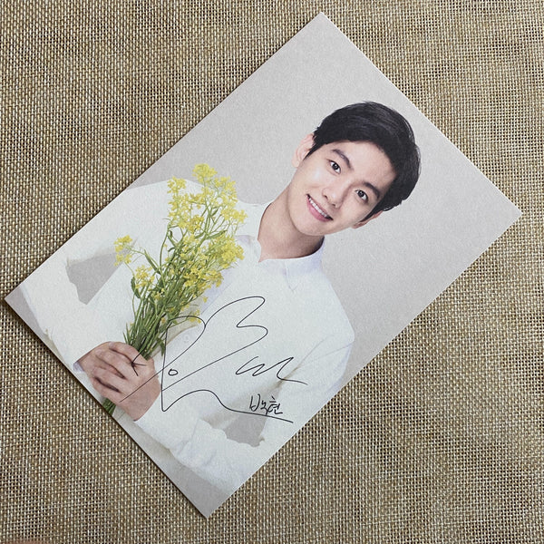 EXO BAEKHYUN [Nature Republic] Official Limited Postcard Photocard / New, Rare