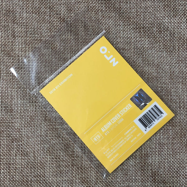 BTS [ Oh, always Official Dark & Wild Album Cover Sticker ] 2018 Exhibition/N/+G