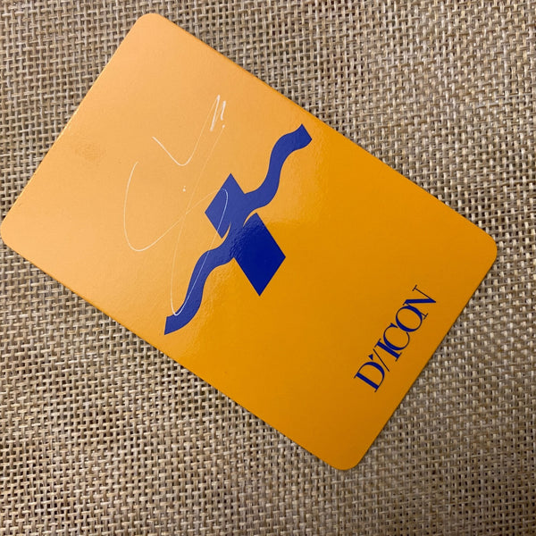 TXT SOOBIN #12 [DICON D'Festa Special Edition Limited] Official Photocard / Gift