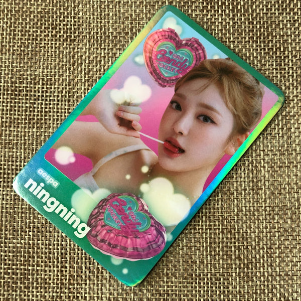 AESPA NINGNING [Oh Caendy Pocket Concert SM] Official Trading Photocard / Gift