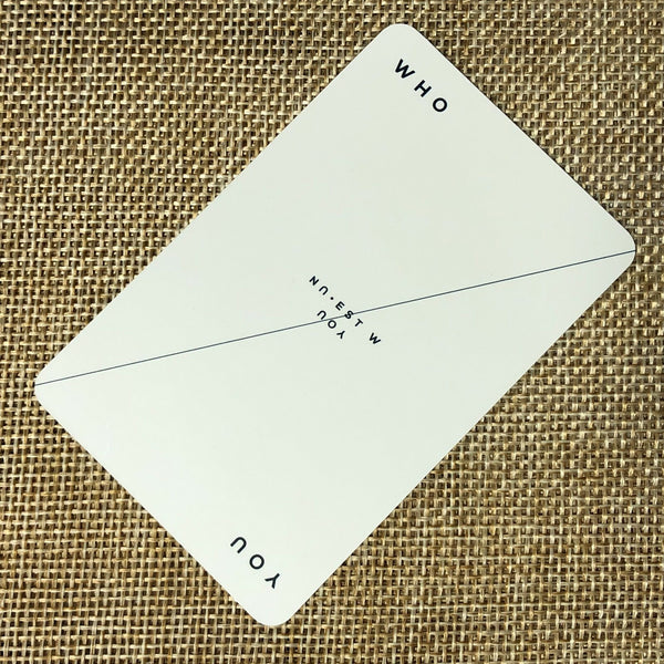 Nu'est JR [ WHO, YOU ] Official Photocard, You Ver. 2nd Mini / New / Gift