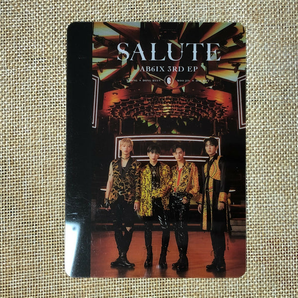 AB6IX [ SALUTE ] 3rd Album Loyal Ver. / CD+ Photobook + Memo Board, NO PC / New
