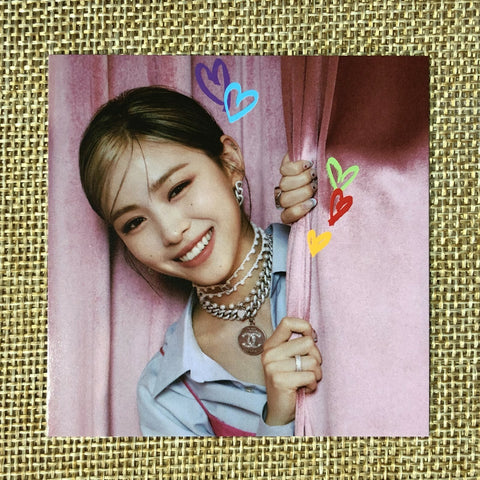 ITZY RYUJIN #1 [CRAZY IN LOVE] Official Preorder Special Photocard / New / Gift
