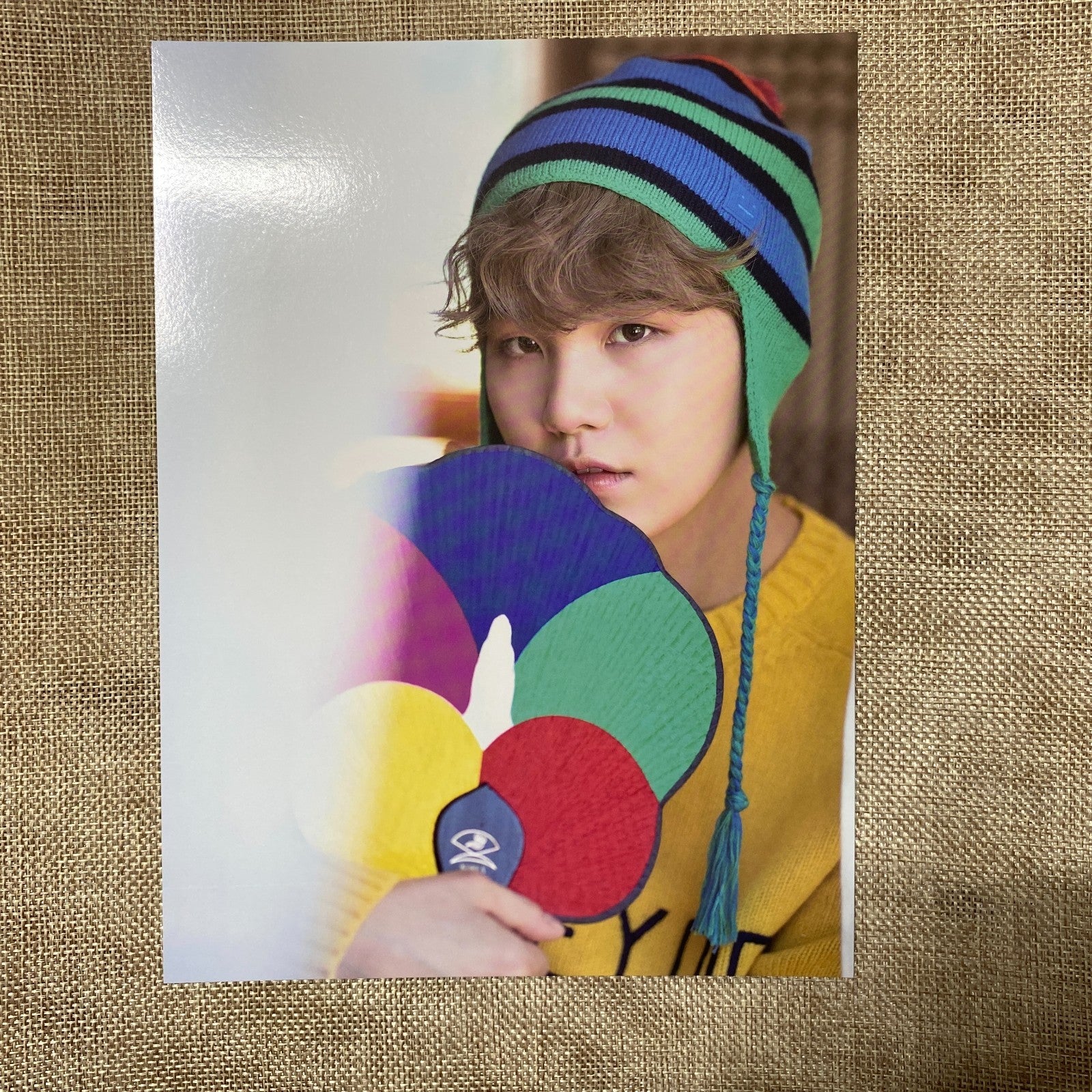 BTS SUGA [ 2019 Summer Package ] Mini Poster Photocard / New, Rare / Gift